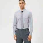 kravata slim 6,5 cm, antracit OLYMP FZJ6Z2365 pribor