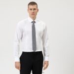 kravata slim 6,5 cm, antracit OLYMP FZJ6Z2476 pribor