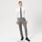kravata slim 6,5 cm, maslina OLYMP FZJ6Z2241 pribor - Image 2