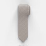 kravata slim 6,5 cm, taupe OLYMP FZJ6Z2208 pribor