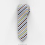 kravata slim 6,5 cm, taupe OLYMP FZJ6Z2377 pribor