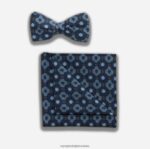 leptir mašna / džepni kockasti set marine OLYMP FZJ6Z2652 pribor