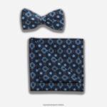leptir mašna / džepni kockasti set marine OLYMP FZJ6Z2652 pribor