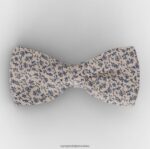 leptir mašna / džepni kockasti set taupe OLYMP FZJ6Z2633 pribor - Image 2