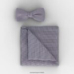 leptir mašna / džepni kockasti set taupe OLYMP FZJ6Z2654 pribor