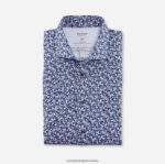 level five 24/7 body fit, business shirt, kent, natural OLYMP FZJ6Z487 odjeća