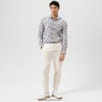 level five 24/7 body fit, business shirt, kent, natural OLYMP FZJ6Z659 odjeća - Image 2