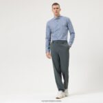 level five 24/7 body fit, business shirt, kent, natural OLYMP FZJ6Z731 odjeća - Image 2