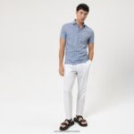 level five 24/7 body fit, business shirt, kent, natural OLYMP FZJ6Z739 odjeća - Image 2