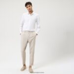 level five 24/7 body fit, poslovna košulja, moderni kent, bijela OLYMP FZJ6Z391 odjeća - Image 2