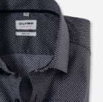 level five fit, poslovna košulja, moderni kent, crna OLYMP FZJ6Z356 odjeća - Image 2