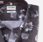 level five fit, poslovna košulja, moderni kent, crna OLYMP FZJ6Z358 odjeća - Image 2