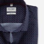 level five fit, poslovna košulja, moderni kent, crvena OLYMP FZJ6Z509 odjeća - Image 2
