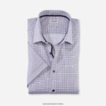 level five fit, poslovna košulja, new york kent, crna OLYMP FZJ6Z359 odjeća