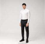 level five fit, poslovna košulja, royal kent, bijela OLYMP FZJ6Z697 odjeća - Image 2