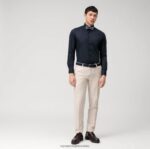 level five fit, poslovna košulja, royal kent, marine OLYMP FZJ6Z641 odjeća - Image 2