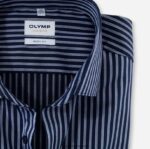 level pet body fit, poslovna košulja, moderni kent, marine OLYMP FZJ6Z823 odjeća - Image 2