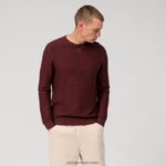 ležerni pulover od pletiva, chianti OLYMP FZJ6Z1763 odjeća