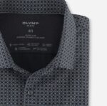 Ne. six 24/7 super slim, poslovna košulja, moderni kent, crna OLYMP FZJ6Z13 odjeća - Image 2