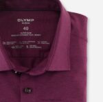 Ne. six 24/7 super slim, poslovna košulja, urban kent, granat OLYMP FZJ6Z249 odjeća - Image 2