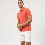 peta razina ležernog kroja, polo, sienna OLYMP FZJ6Z2083 odjeća