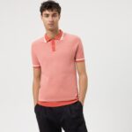 pletivo razine pet uz tijelo, polo, crvena OLYMP FZJ6Z2103 odjeća