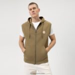 sweat moderan kroj, prsluk, kaki OLYMP FZJ6Z2184 odjeća
