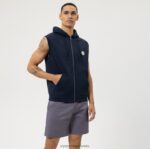 sweat moderan kroj, prsluk, marine OLYMP FZJ6Z2186 odjeća